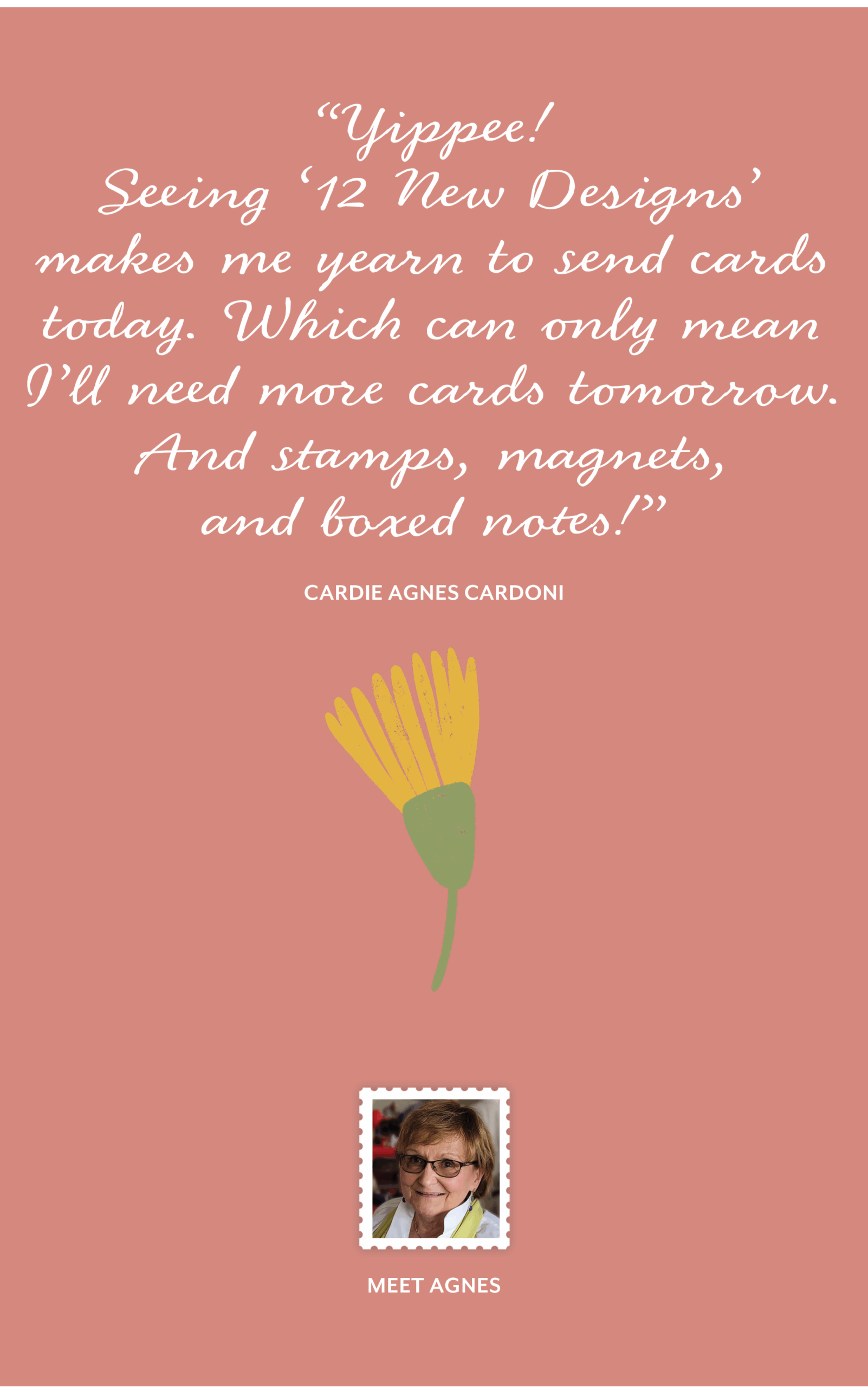 Agnes Cardoni Quote